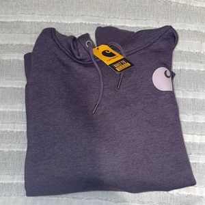 Purple Carhartt Womens Hoodie